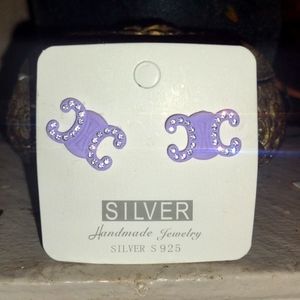 Interlock CC earrings